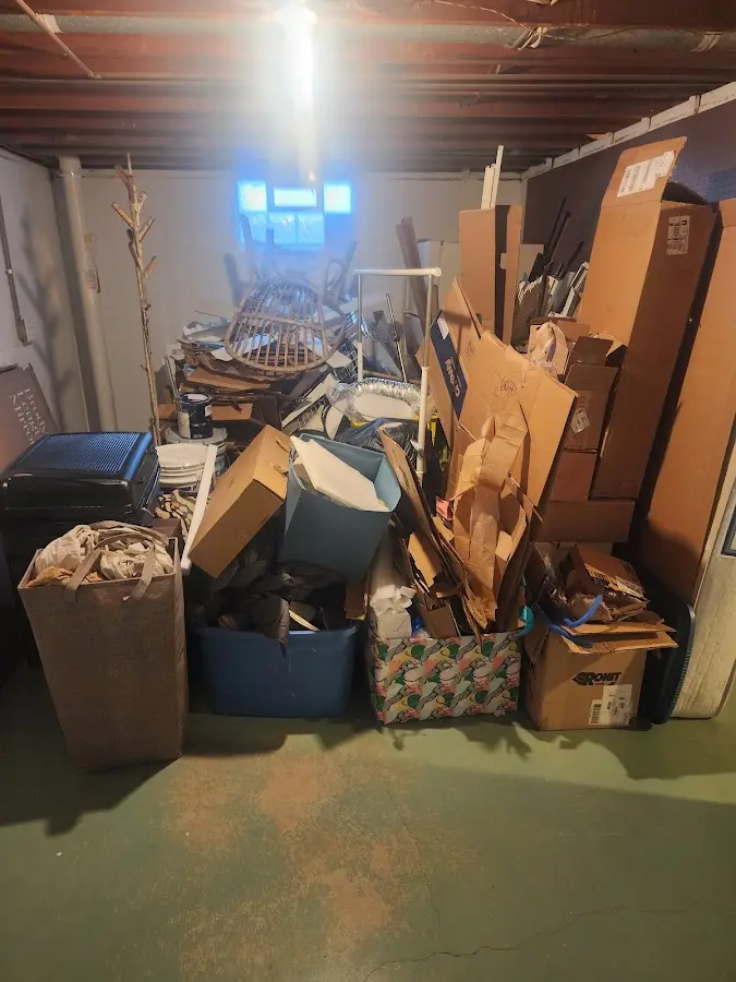 Roll-off dumpster container at job site for Construction Dumpster Rental in Childress